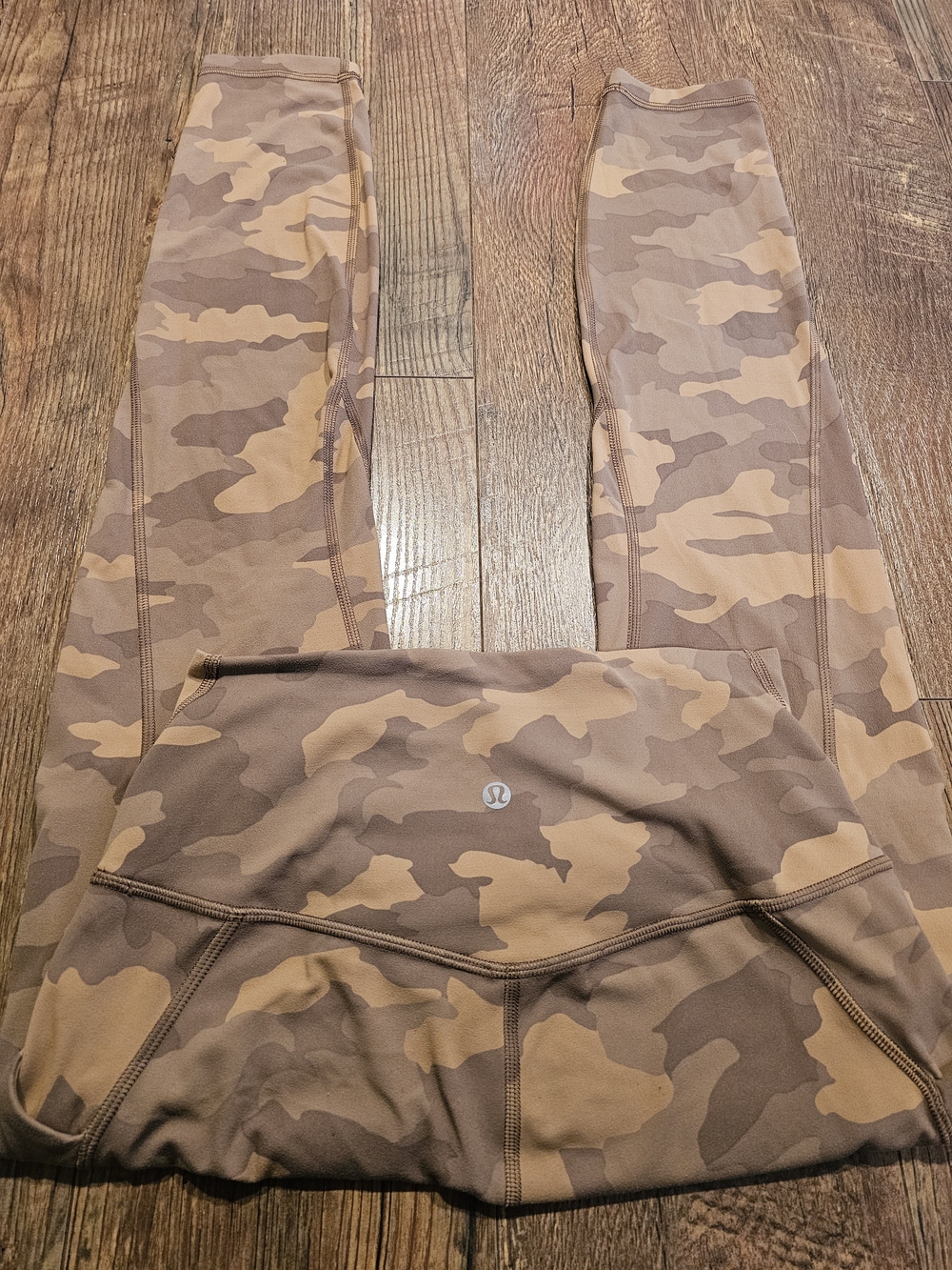 Lululemon Align High-Rise Pant in the Heritage 365 Camo Beige Multi colorway